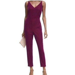 Banana Republic Velour Jumpsuit